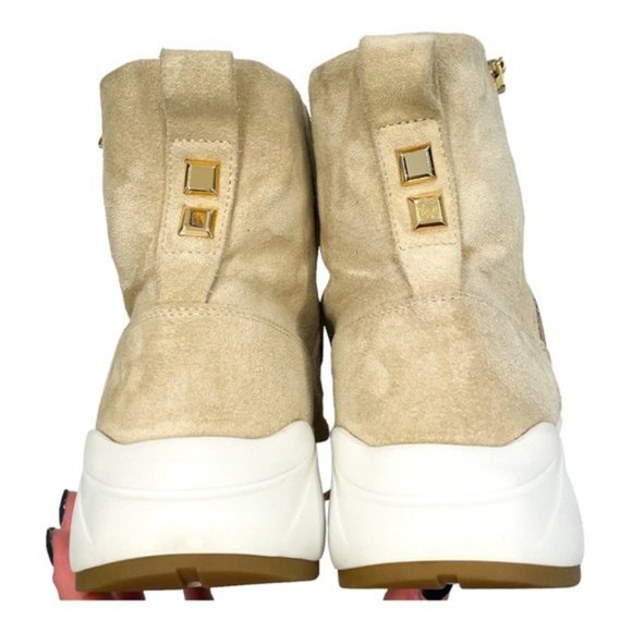 BUSCEMI Womens Run Boot Fur Angora Boots - Size 38 - Picture 10 of 11